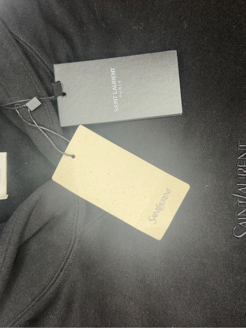 Saint Laurent Triangle Logo Hoodie XXL 773358 - Picture 8 of 11